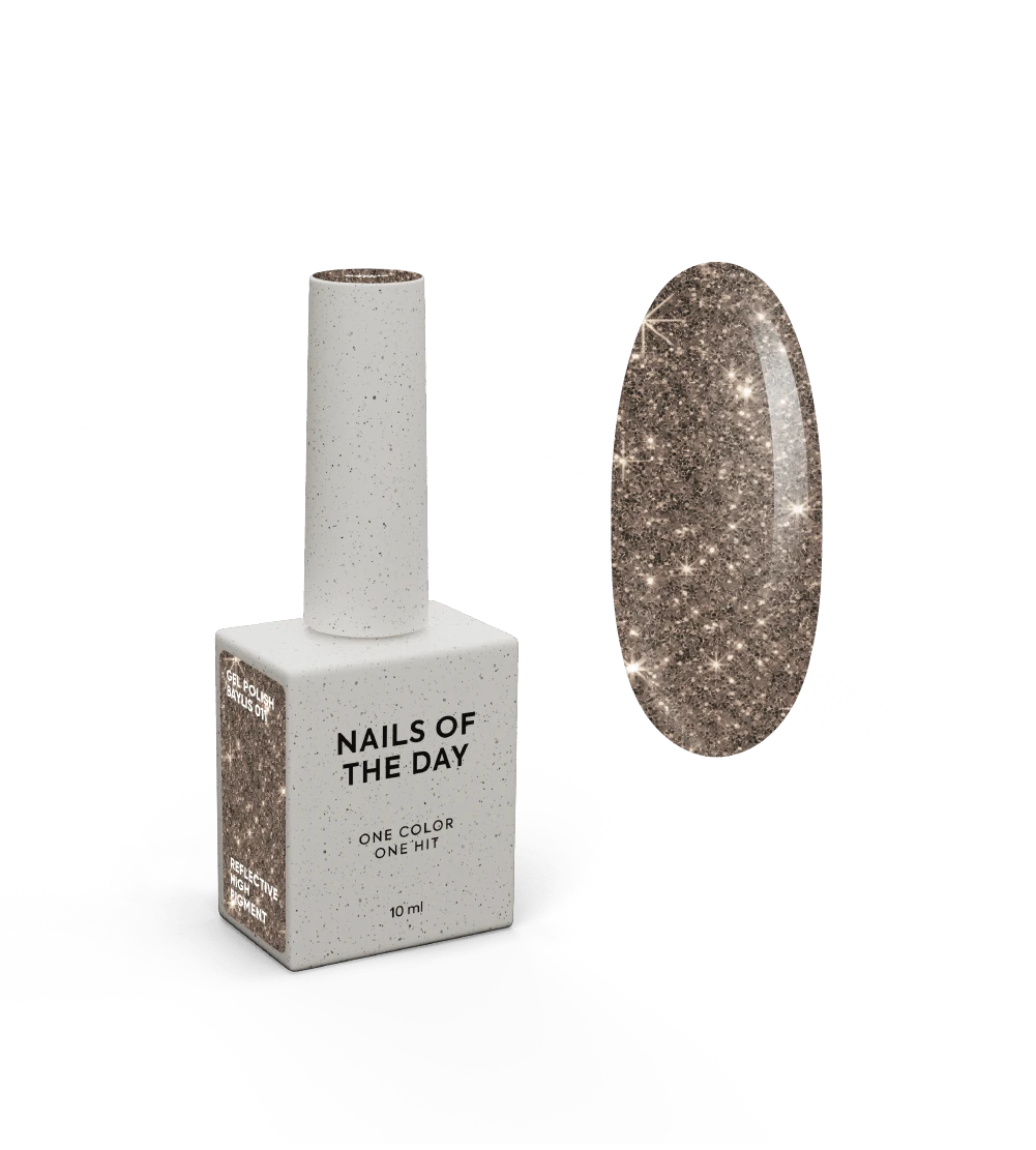 NAILSOFTHEDAY Reflective gel polish Baylis, 10 ml