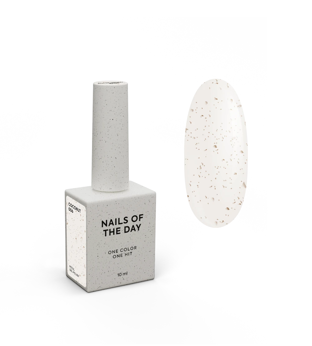 NAILSOFTHEDAY Gel polish Coconut, 10 ml