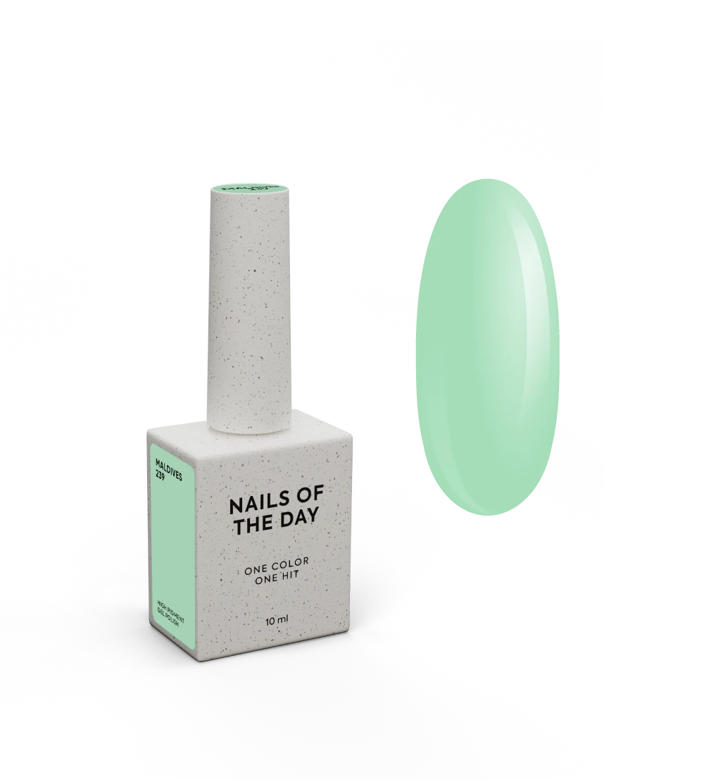 NAILSOFTHEDAY Gel polish Maldives, 10 ml