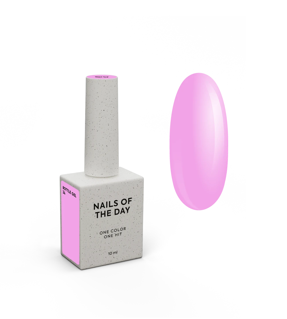 NAILSOFTHEDAY Bottle gel 34, 10 ml