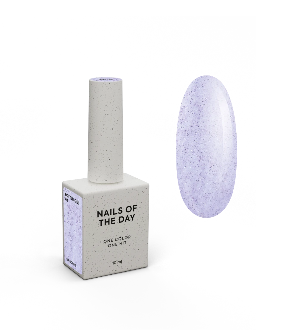 NAILSOFTHEDAY Bottle gel 40, reflective, 10 ml