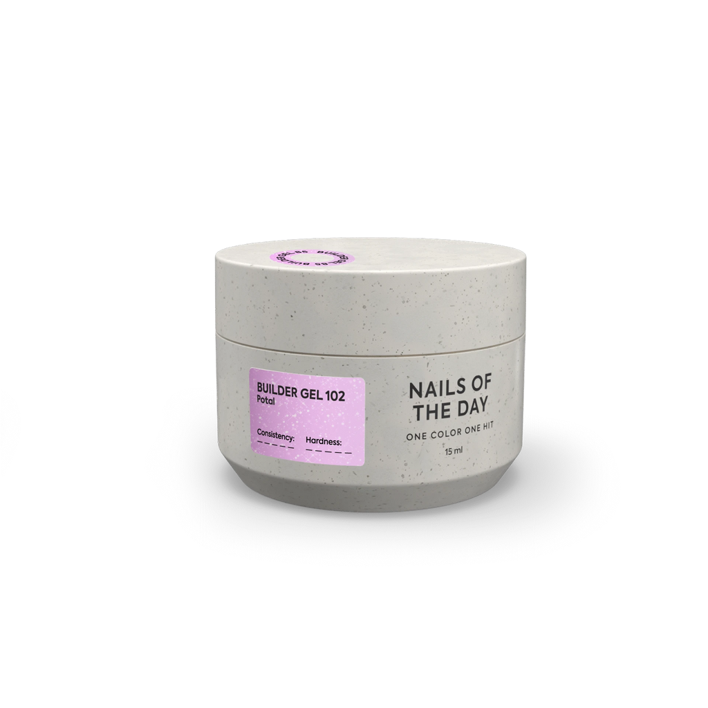 NAILSOFTHEDAY Builder gel 102, 15 ml