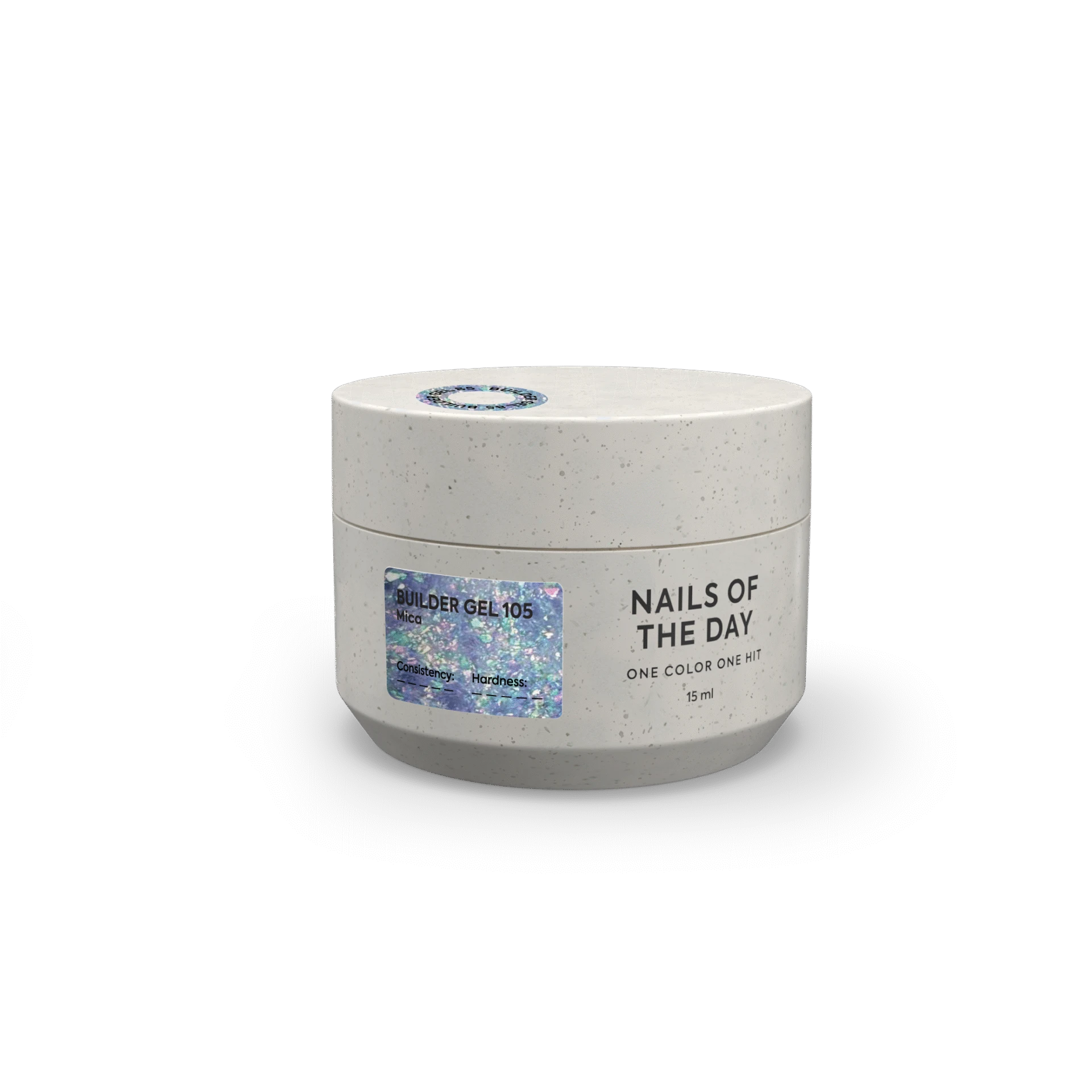 NAILSOFTHEDAY Builder gel 105, 15 ml