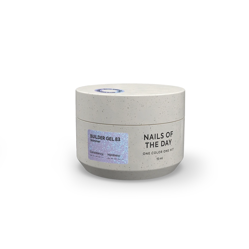 NAILSOFTHEDAY Builder gel 83, 15 ml