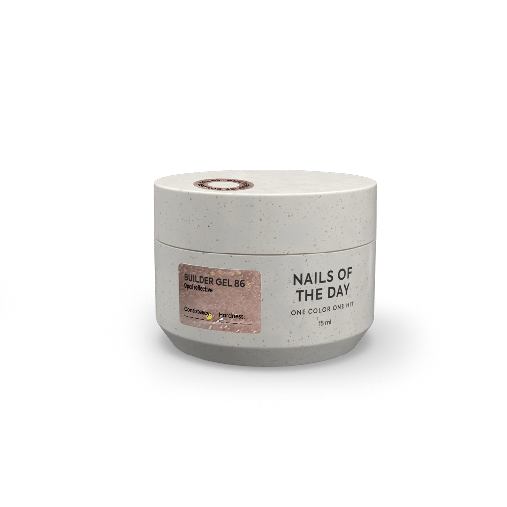 NAILSOFTHEDAY Builder gel 86, 15 ml