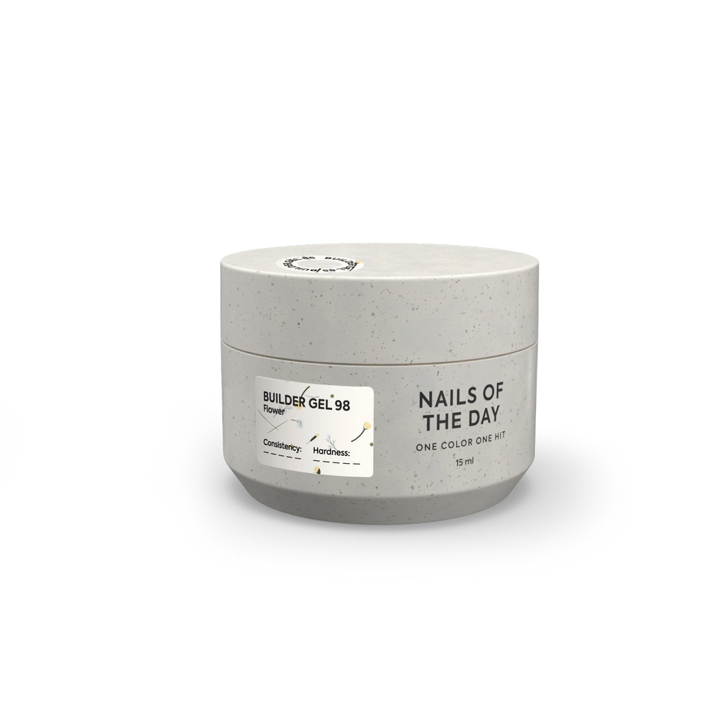 NAILSOFTHEDAY Builder gel 98, 15 ml