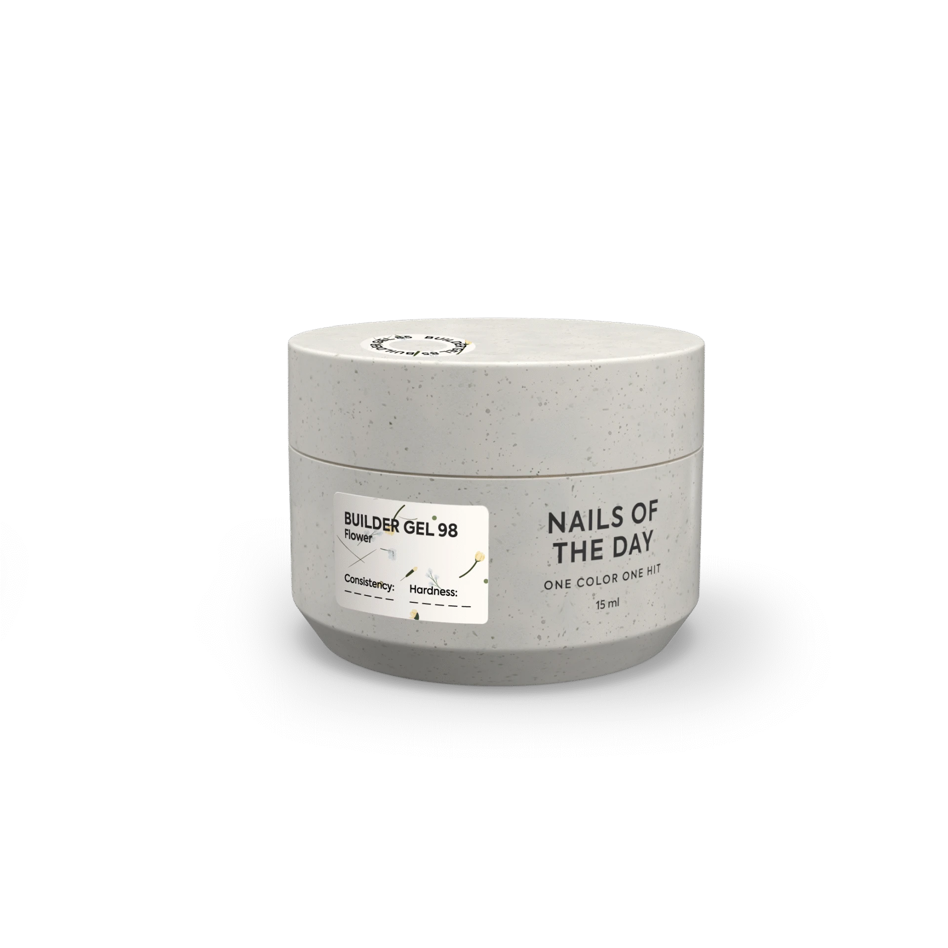 NAILSOFTHEDAY Builder gel 98, 15 ml