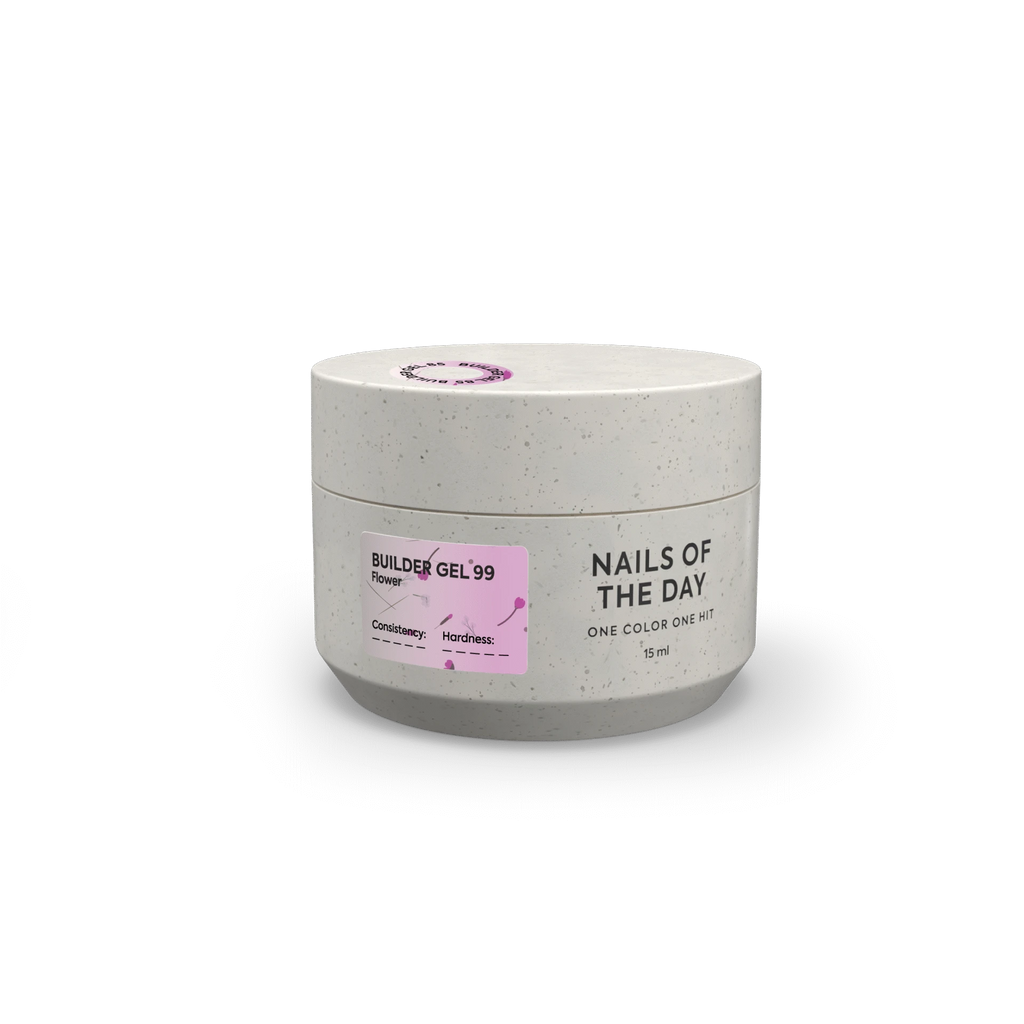 NAILSOFTHEDAY Builder gel 99, 15 ml