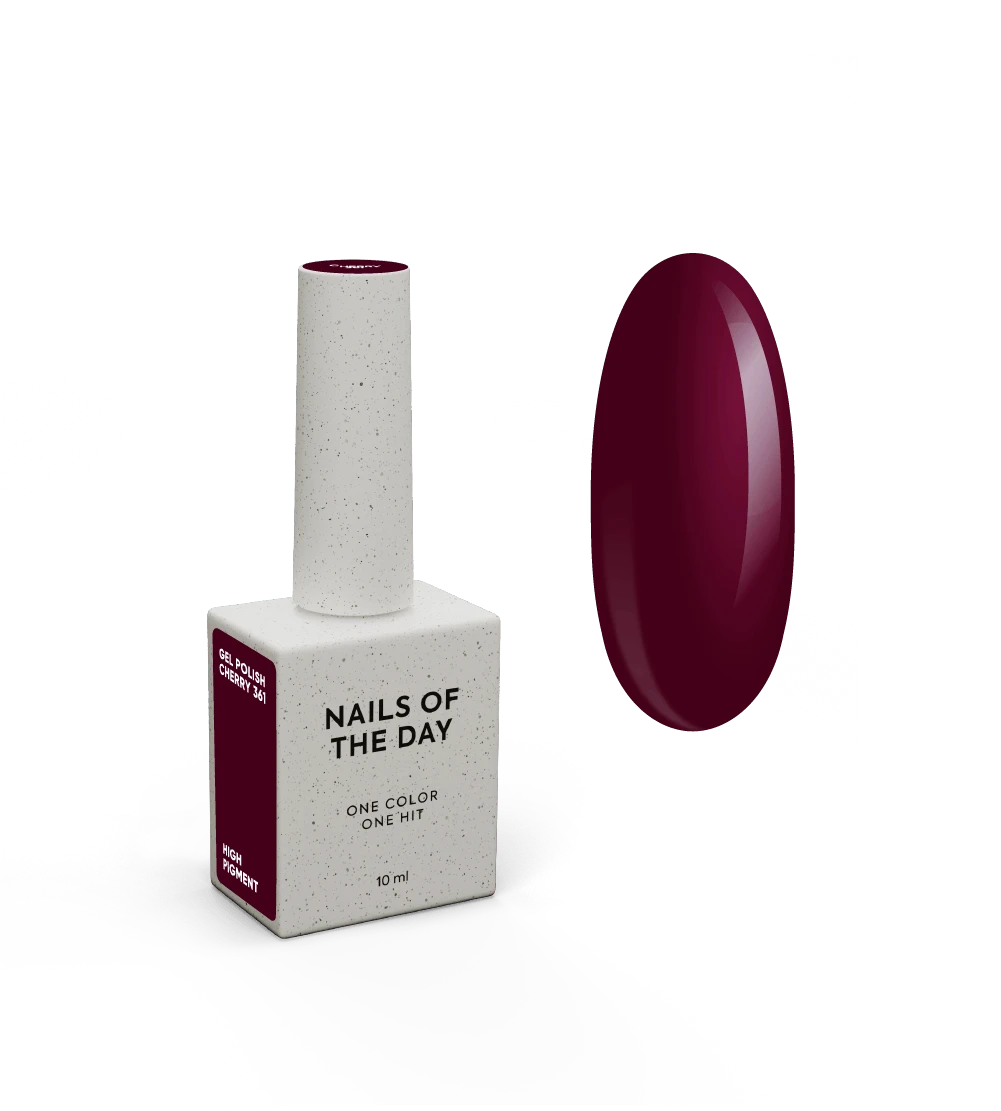 NAILSOFTHEDAY Gel polish Cherry, 10 ml