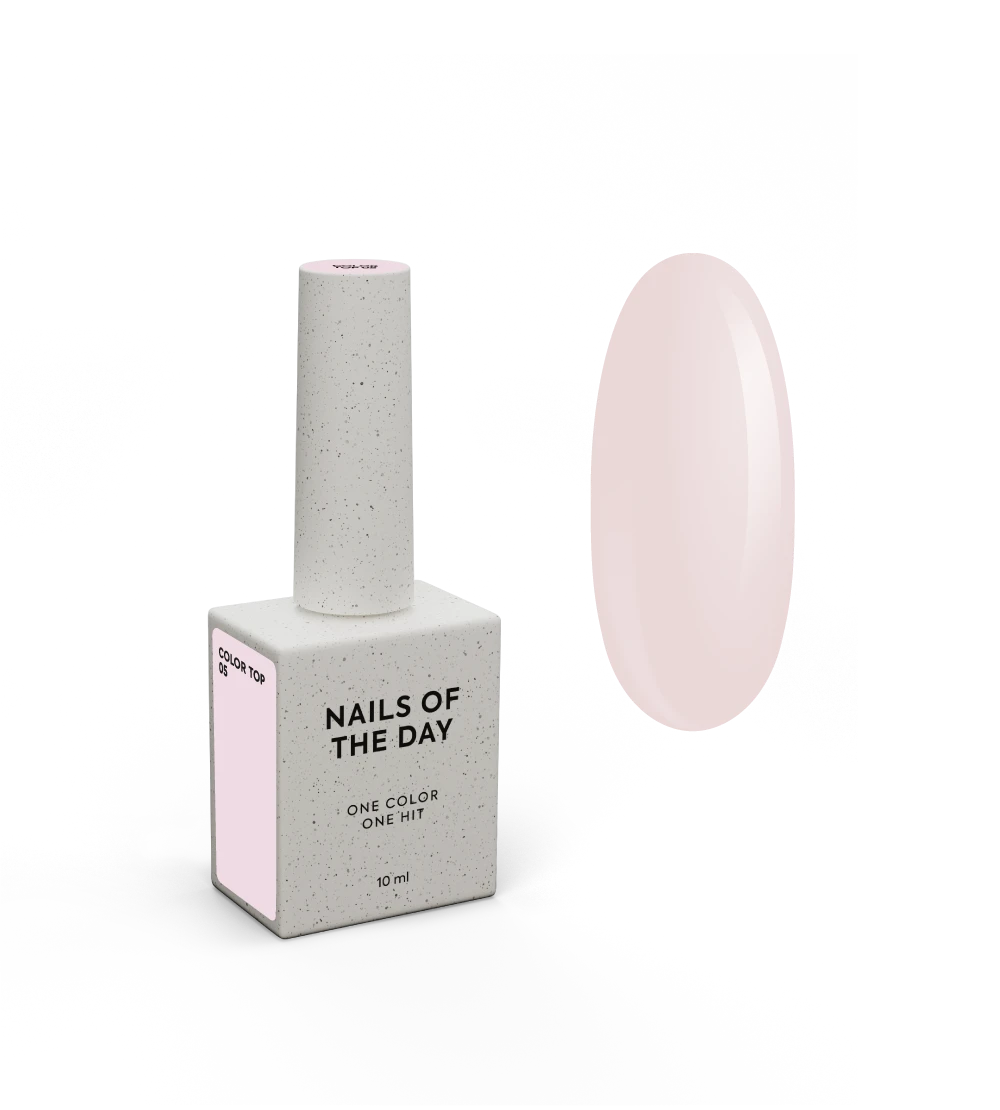 NAILSOFTHEDAY Color top 05, no wipe, 10 ml