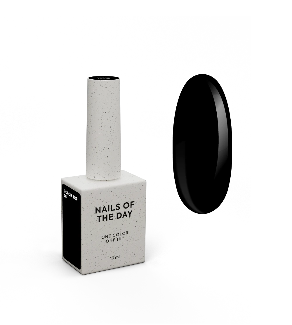 NAILSOFTHEDAY Color top 08, no wipe, 10 ml