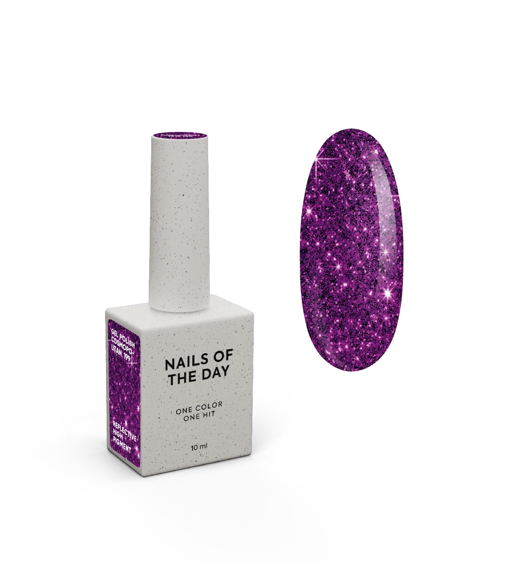NAILSOFTHEDAY Reflective gel polish Cosmopolitan, 10 ml