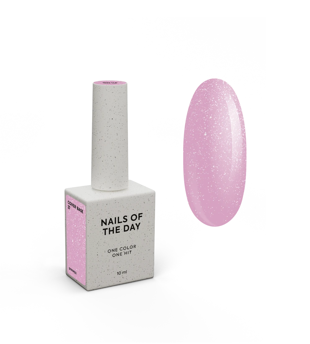 NAILSOFTHEDAY Cover base 27 shimmer