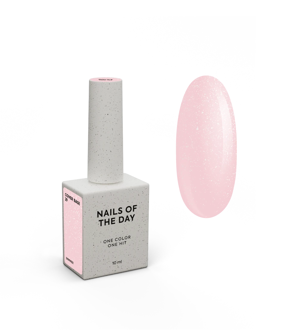 NAILSOFTHEDAY Cover base 29 shimmer