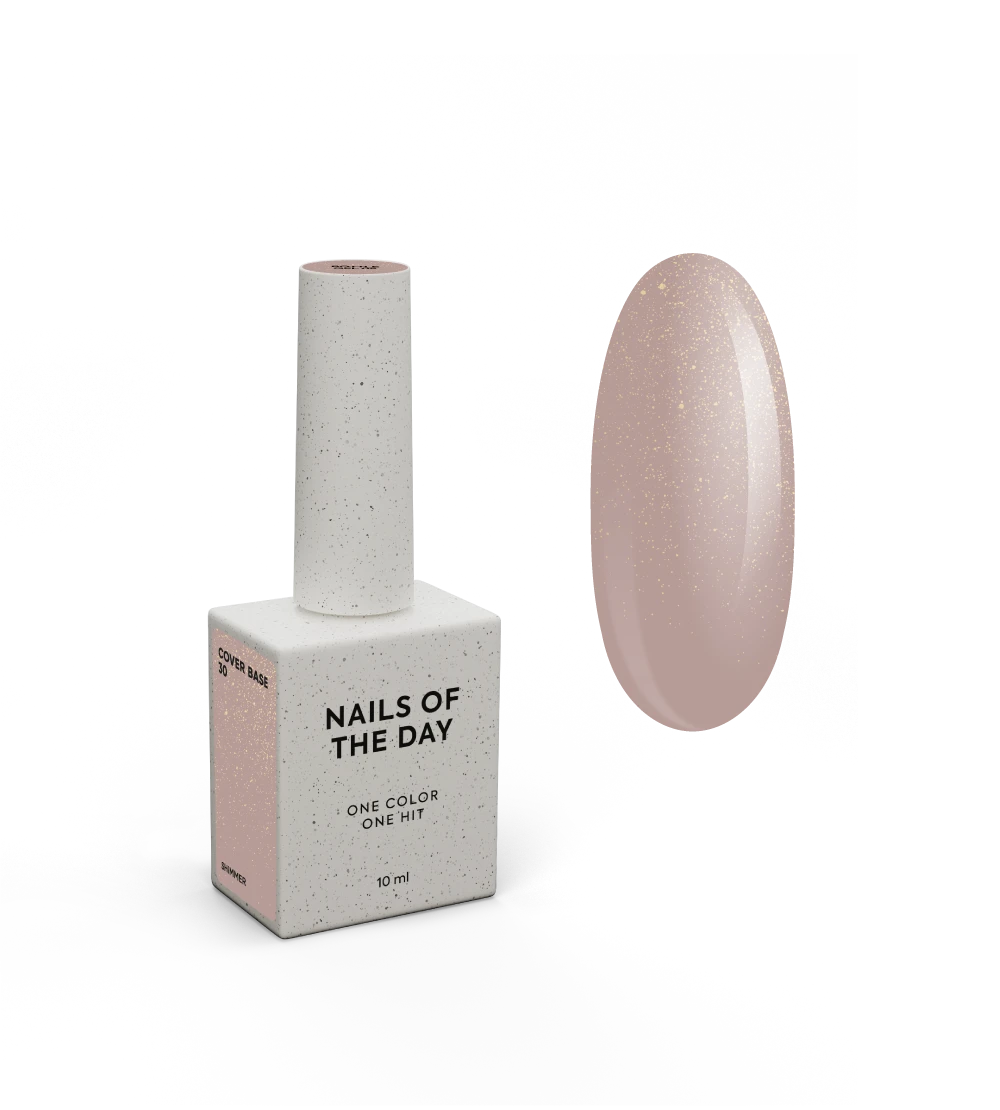 NAILSOFTHEDAY Cover base 30 shimmer