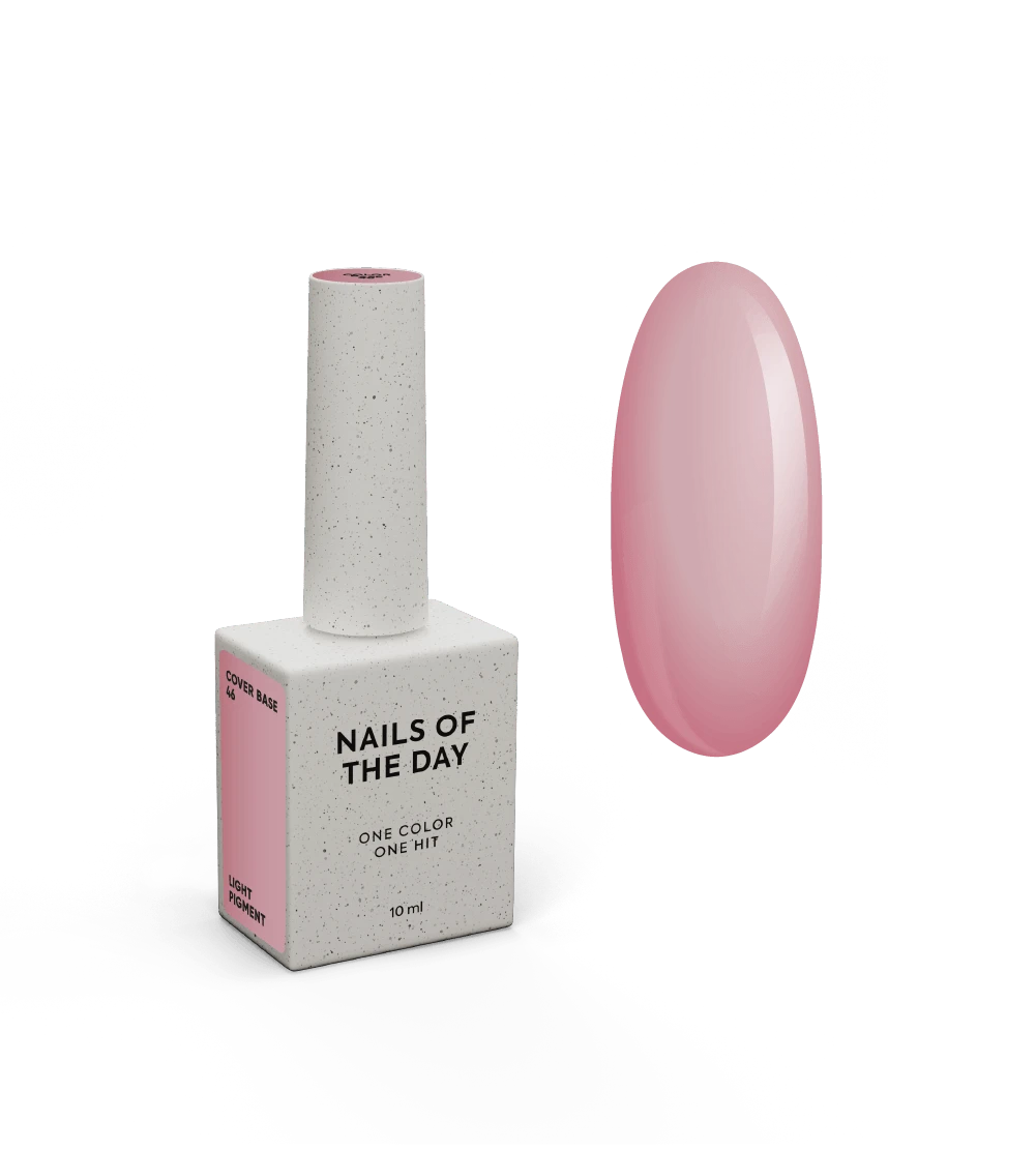 NAILSOFTHEDAY Cover base light pigment 46