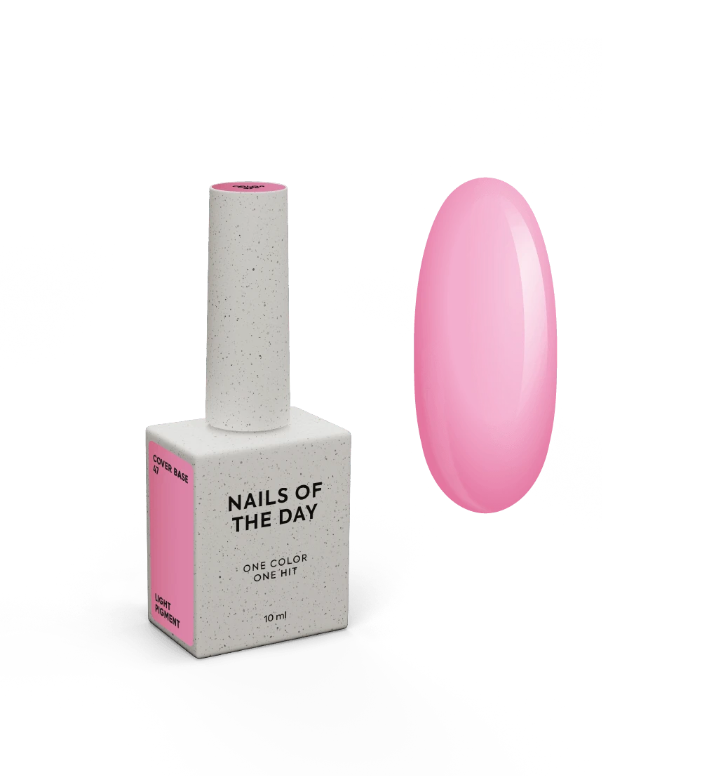 NAILSOFTHEDAY Cover base light pigment 47