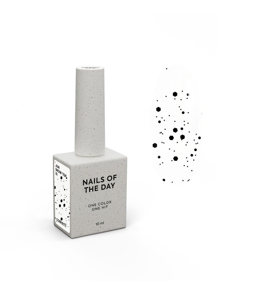 NAILSOFTHEDAY Jon Snow top 01, 10 ml