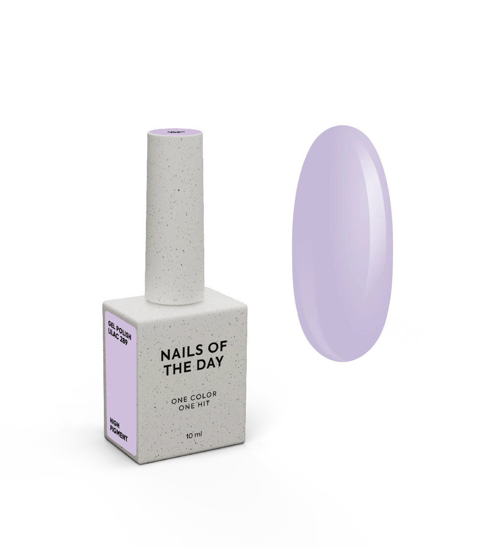 NAILSOFTHEDAY Gel Polish Lilac, 10 ml