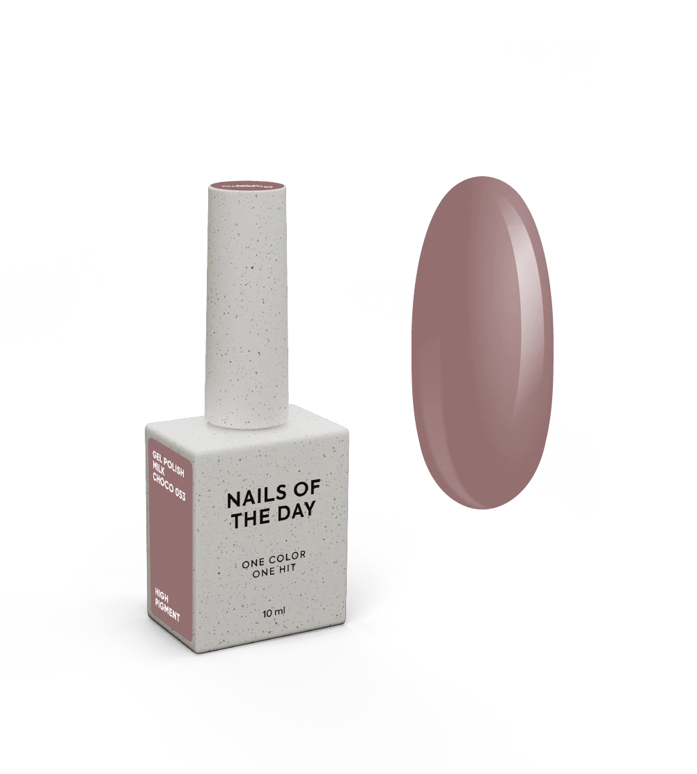 NAILSOFTHEDAY Gel polish Milk Choco, 10 ml