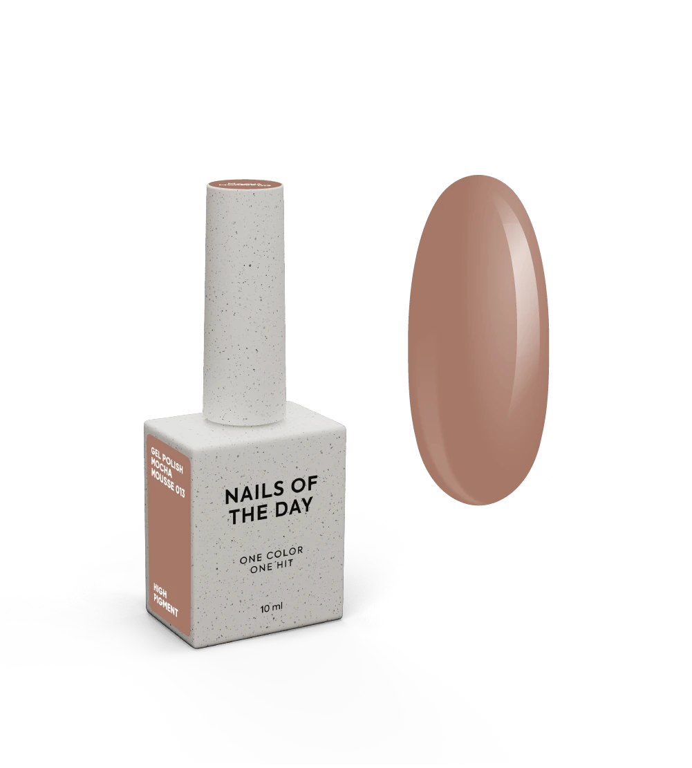 NAILSOFTHEDAY Gel polish Mocha Mousse, 10 ml