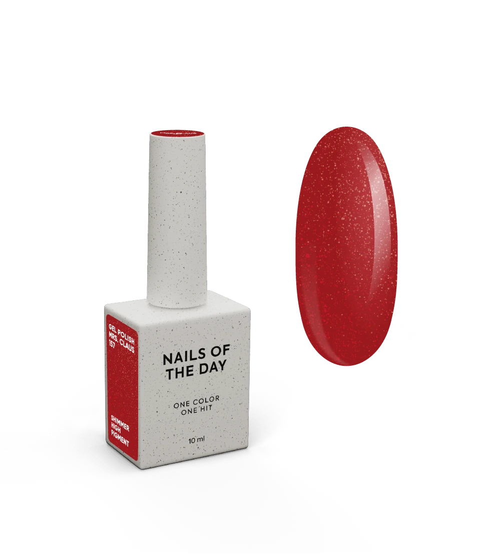NAILSOFTHEDAY Gel polish Mrs. Claus, 10 ml