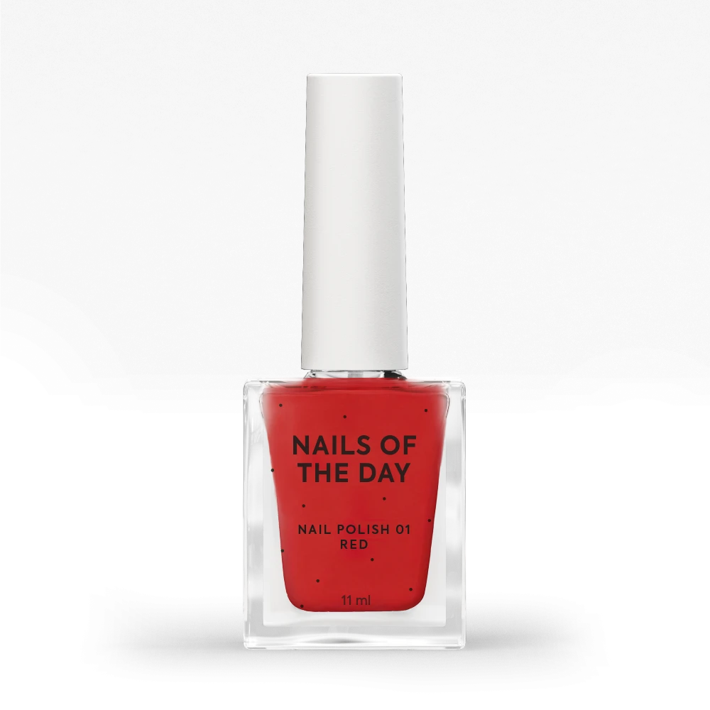 NAILSOFTHEDAY Nail polish red, 11 ml