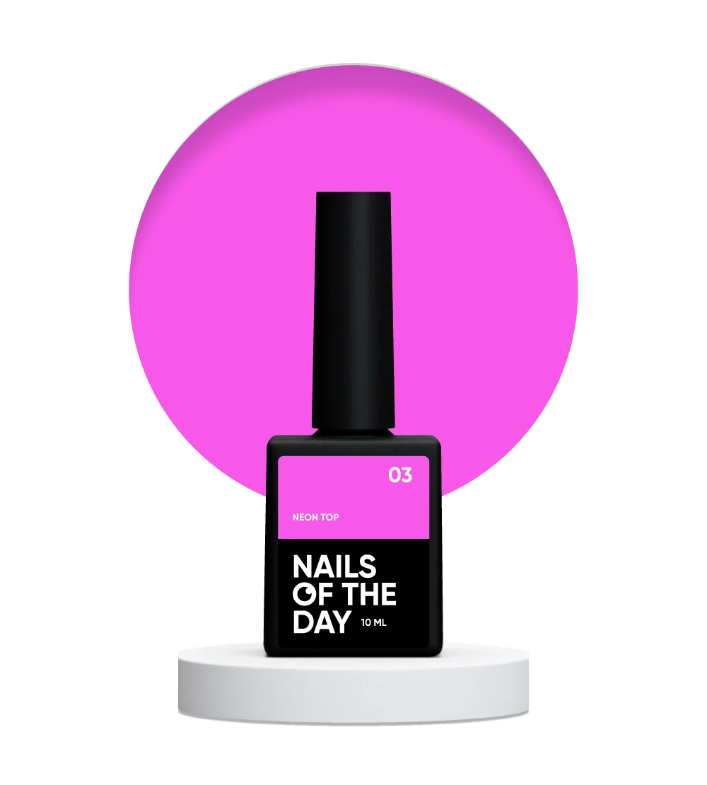 *NAILSOFTHEDAY Neon Top 02, 10 ml