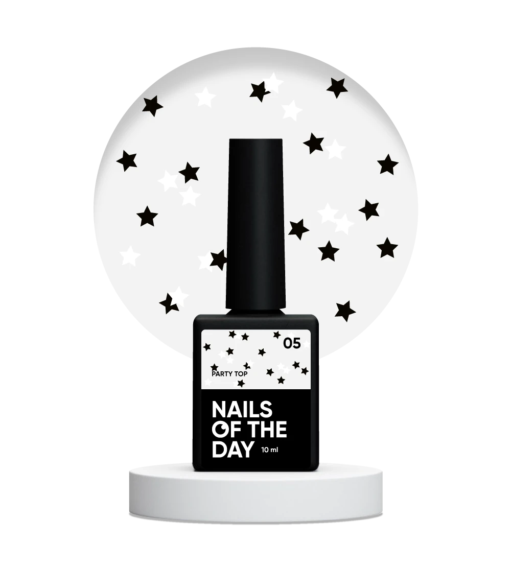 NAILSOFTHEDAY Party top 05, 10 ml