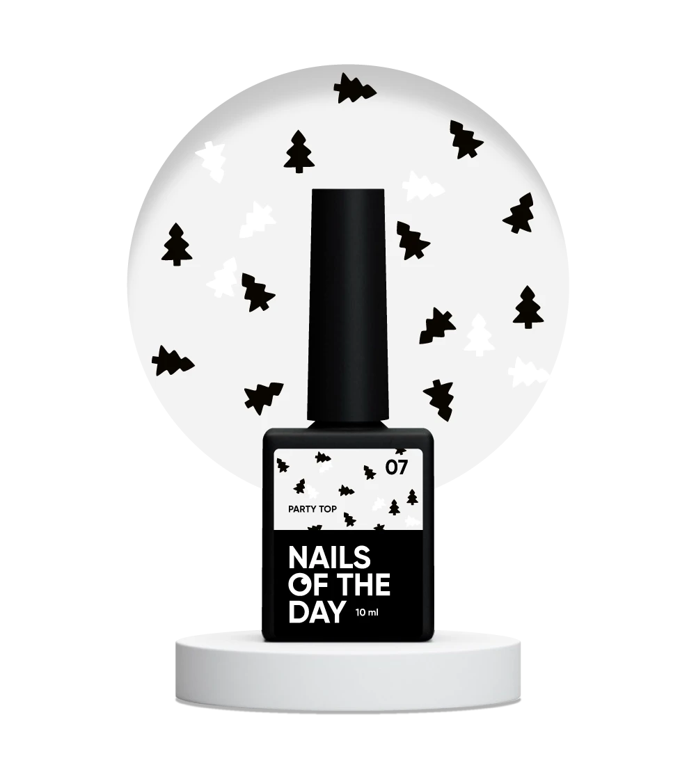 NAILSOFTHEDAY Party top 07, 10 ml