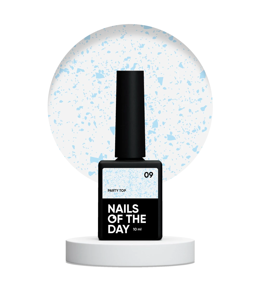 NAILSOFTHEDAY Party top 09, 10 ml