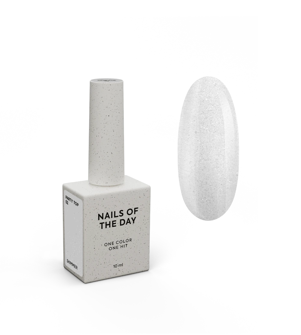 NAILSOFTHEDAY Party top 02, 10 ml