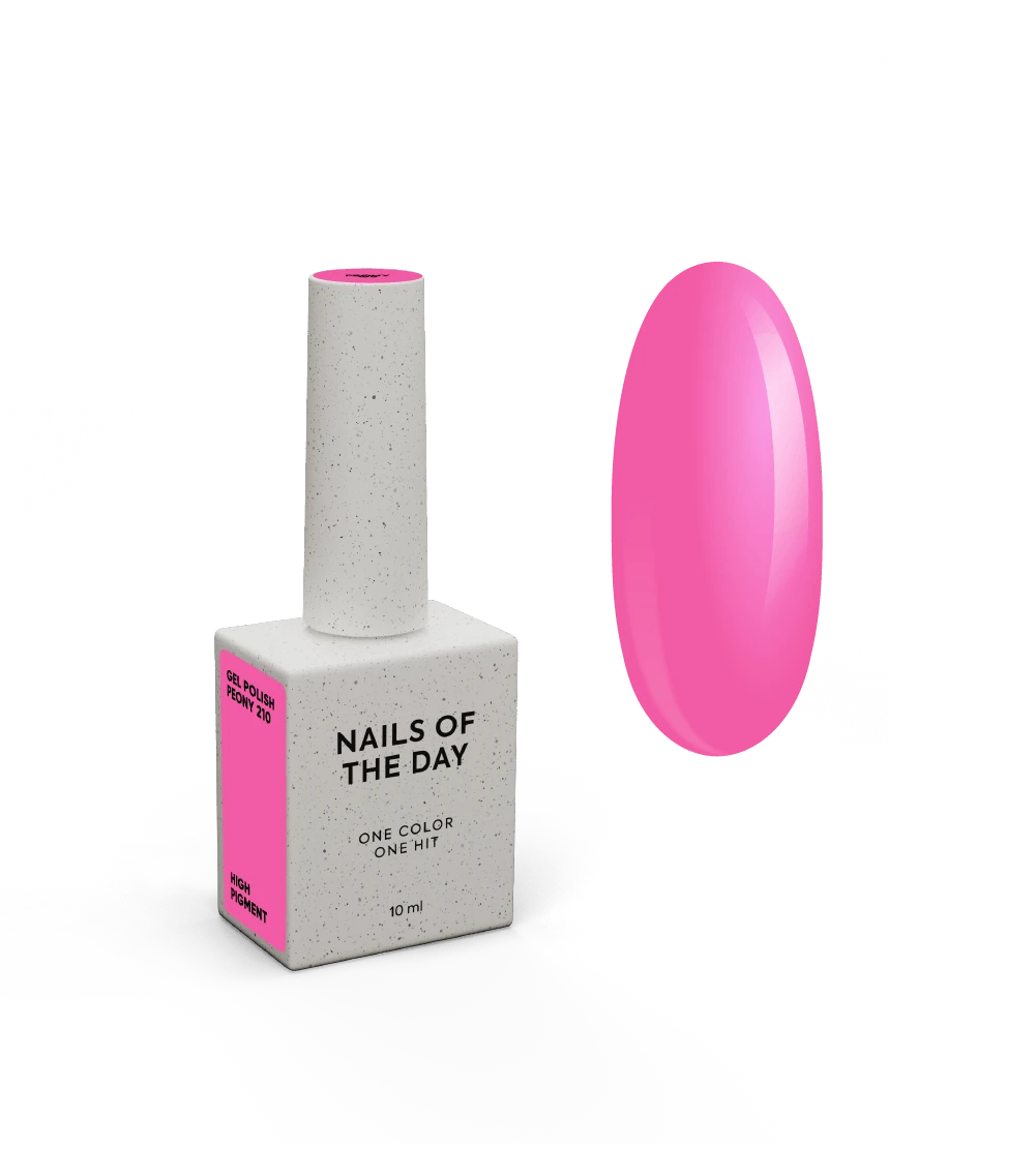 NAILSOFTHEDAY Gel polish Peony, 10 ml