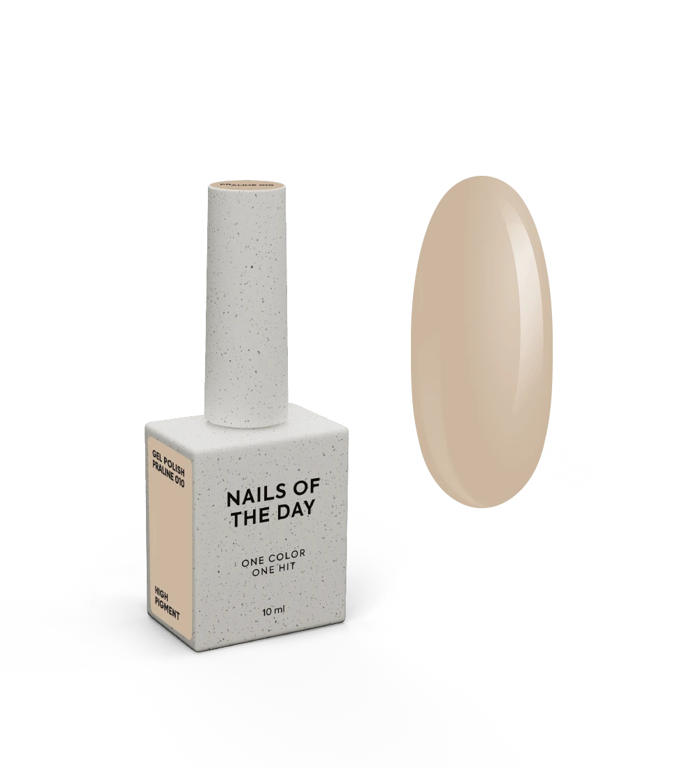 NAILSOFTHEDAY Gel polish Praline, 10 ml