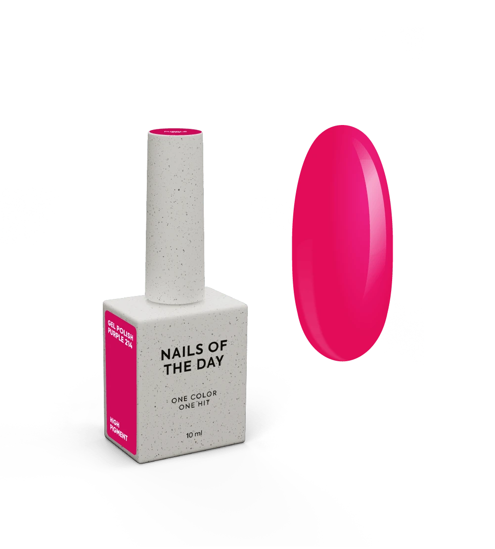 NAILSOFTHEDAY Gel polish Purple, 10 ml