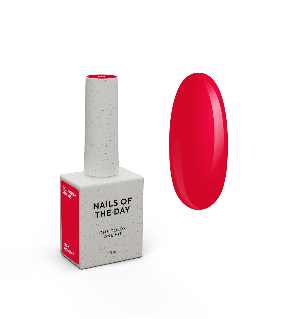 NAILSOFTHEDAY Gel polish Red, 10 ml