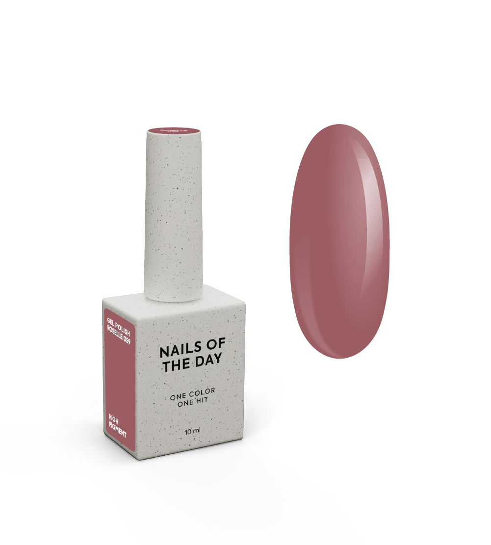 NAILSOFTHEDAY Gel polish Roselle, 10 ml