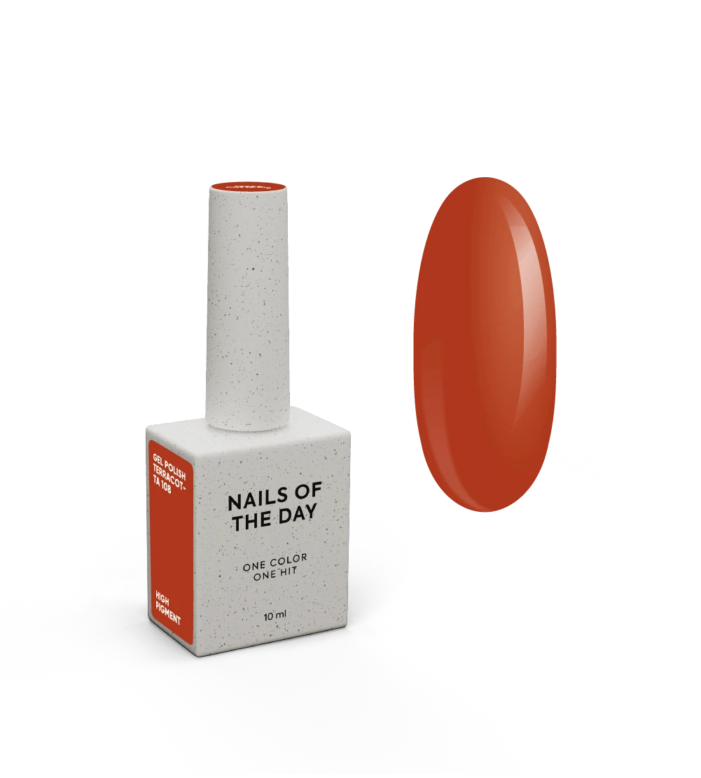 NAILSOFTHEDAY Gel polish Terracotta, 10 ml