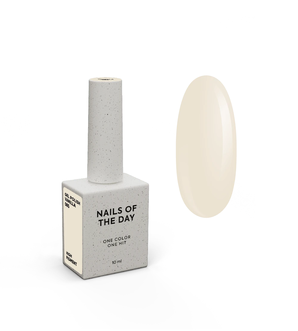 NAILSOFTHEDAY Gel polish Vanilla, 10 ml