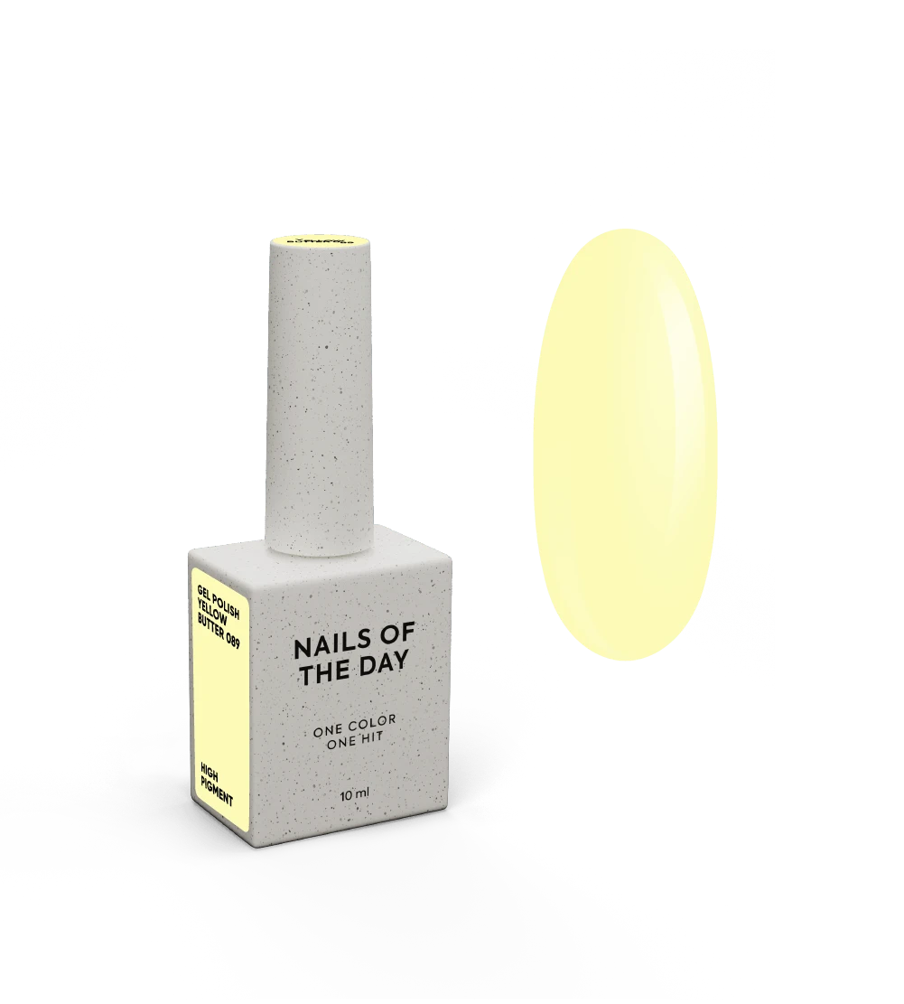NAILSOFTHEDAY Gel polish Yellow Butter, 10 ml
