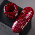 NAILSOFTHEDAY Reflective Gel polish Red Mary