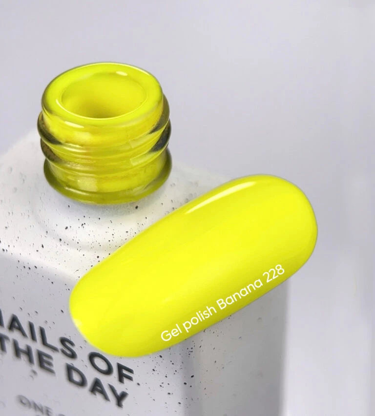 NAILSOFTHEDAY Gel polish Banana, 10 ml