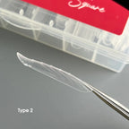 NAILSOFTHEDAY Dual Form Square (Type 2), 130 vnt