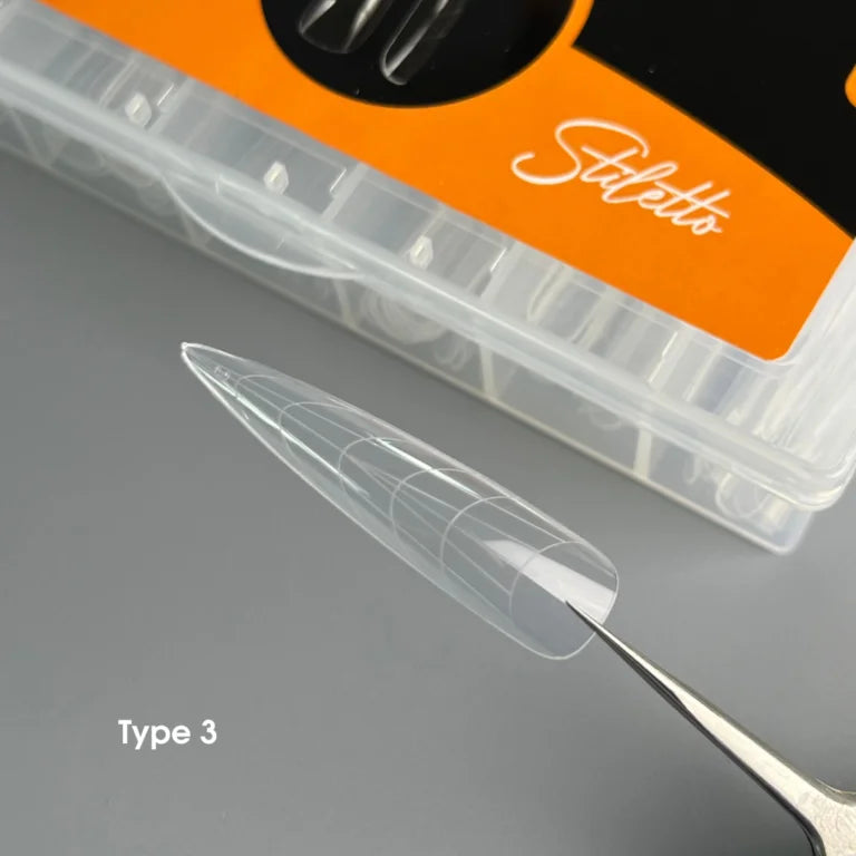 NAILSOFTHEDAY Dual Form Stiletto (Type 3), 120 vnt
