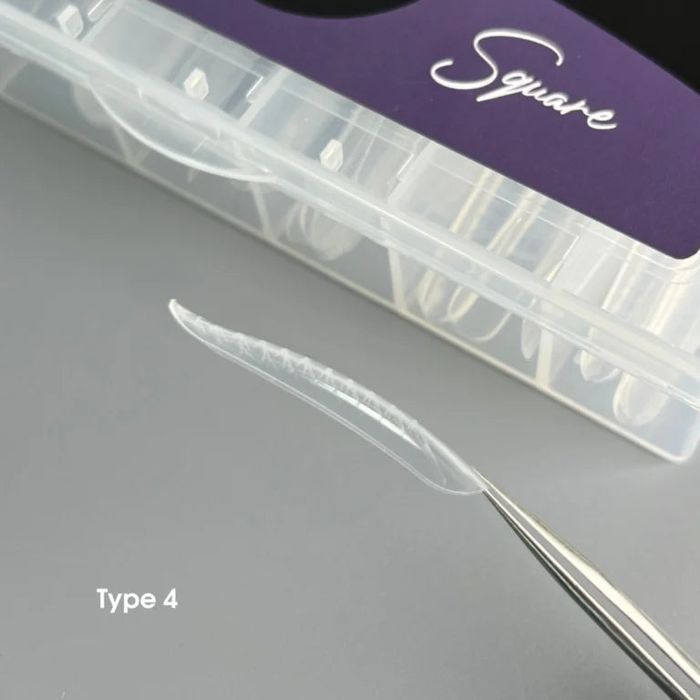 NAILSOFTHEDAY Dual Form Square (Type 4), 120 vnt