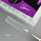NAILSOFTHEDAY Dual Form Square (Type 5), 120 vnt