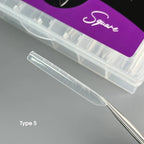 NAILSOFTHEDAY Dual Form Square (Type 5), 120 vnt