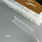 NAILSOFTHEDAY Dual Form Square (Type 6), 120 vnt