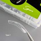 NAILSOFTHEDAY Dual Form Square (Type 7), 120 vnt